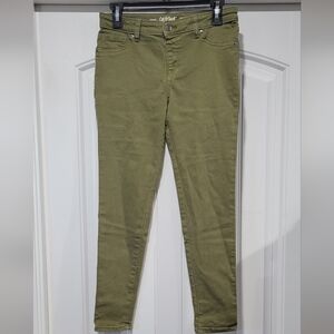 Cat & Jack Girl's Olive Green Jegging